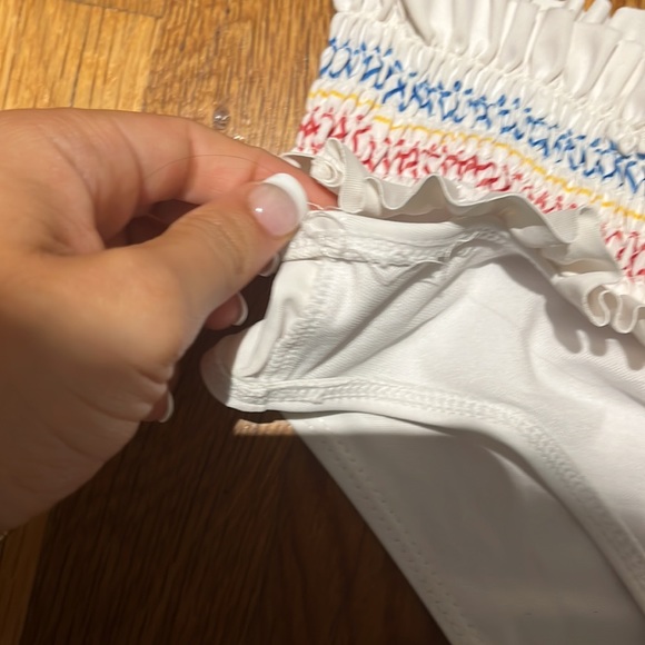 White bathing suit - Picture 2 of 2